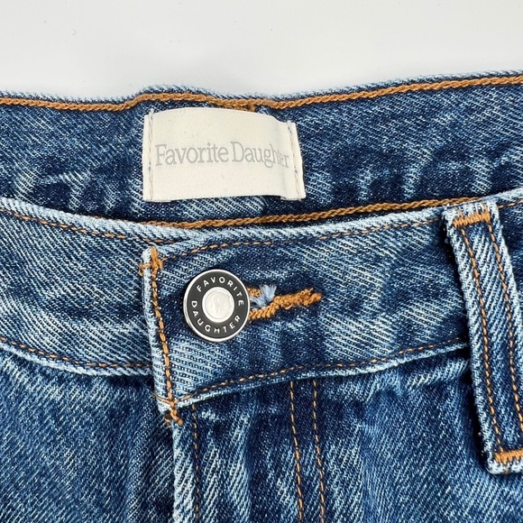 Favorite Daughter (29 NWT) the Tommy Boston - Low Slung Straight Jeans - Picture 4 of 8